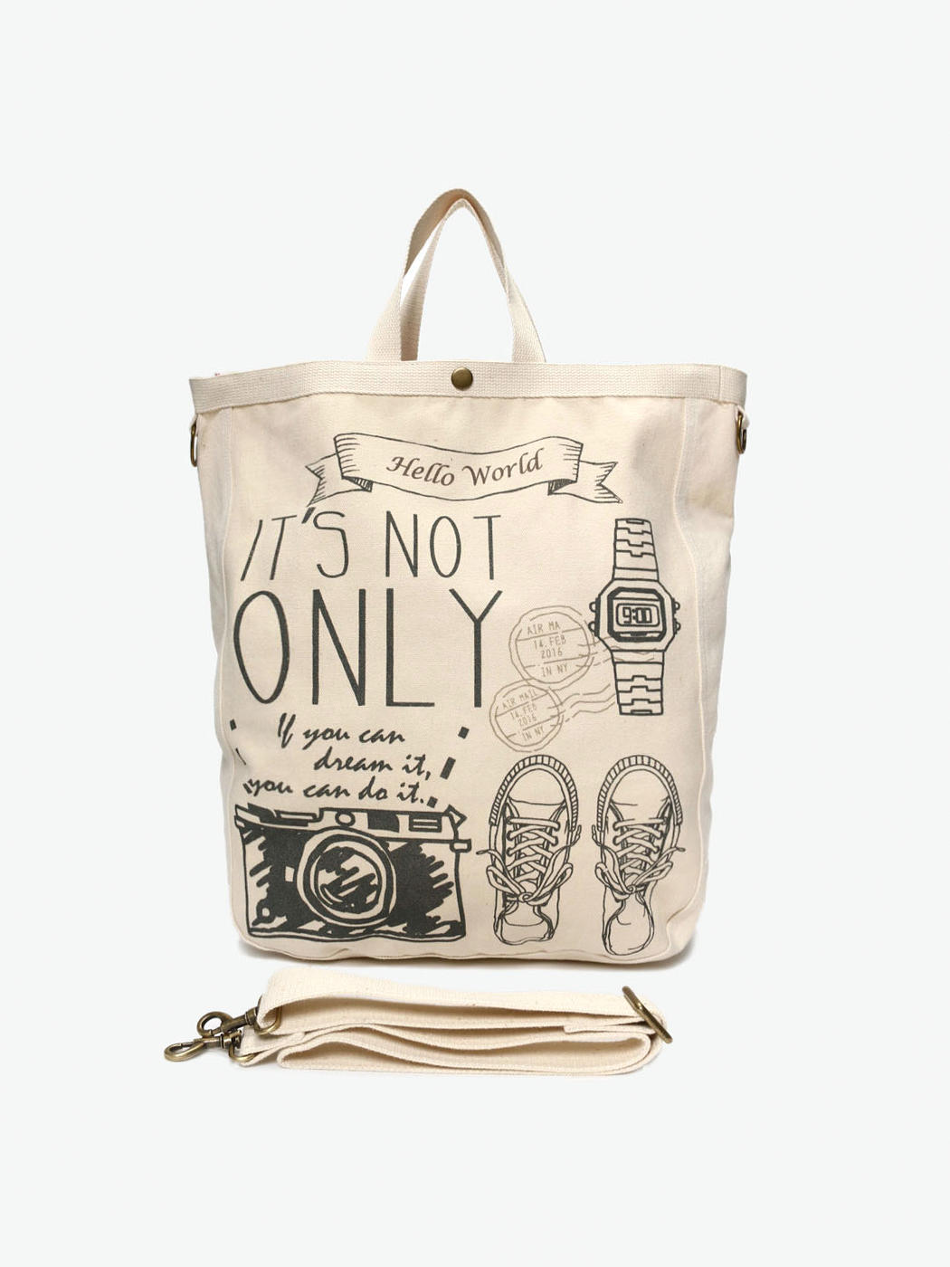 fashion canvas tote bags